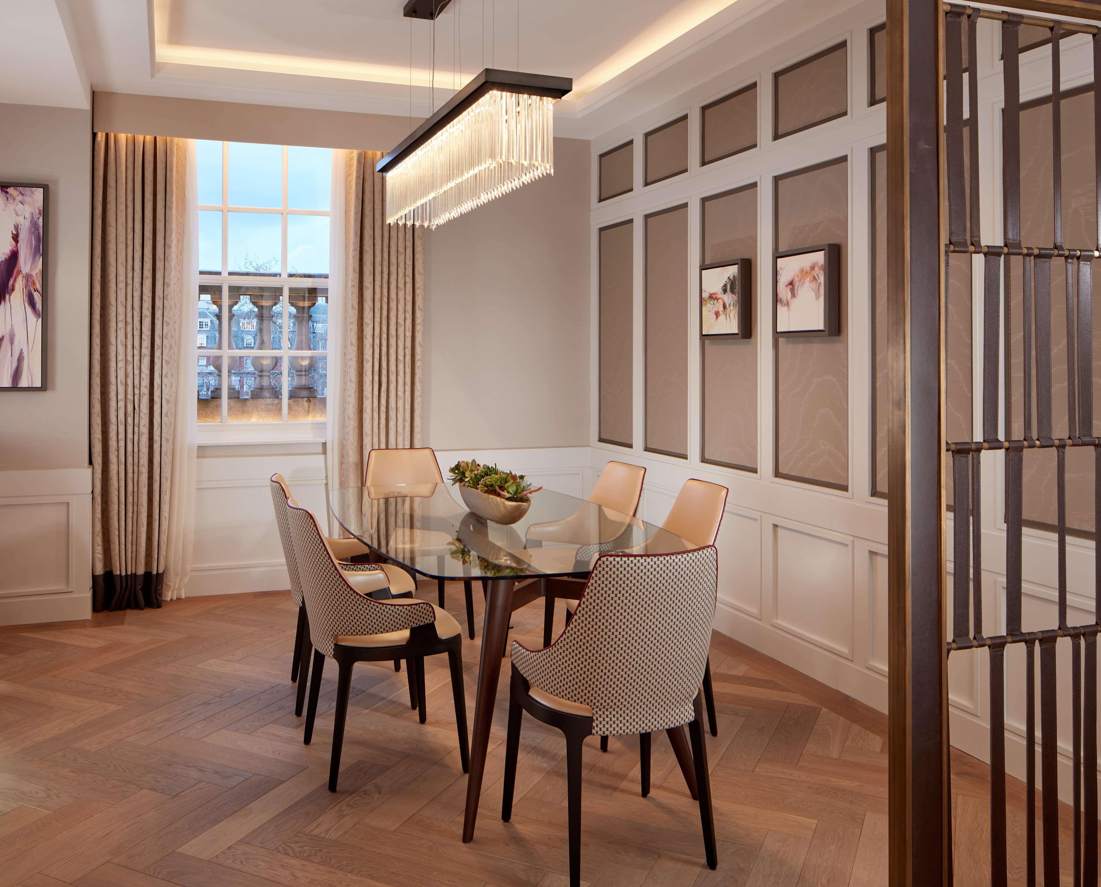 The Biltmore Mayfair Londra Esterno foto Dining room