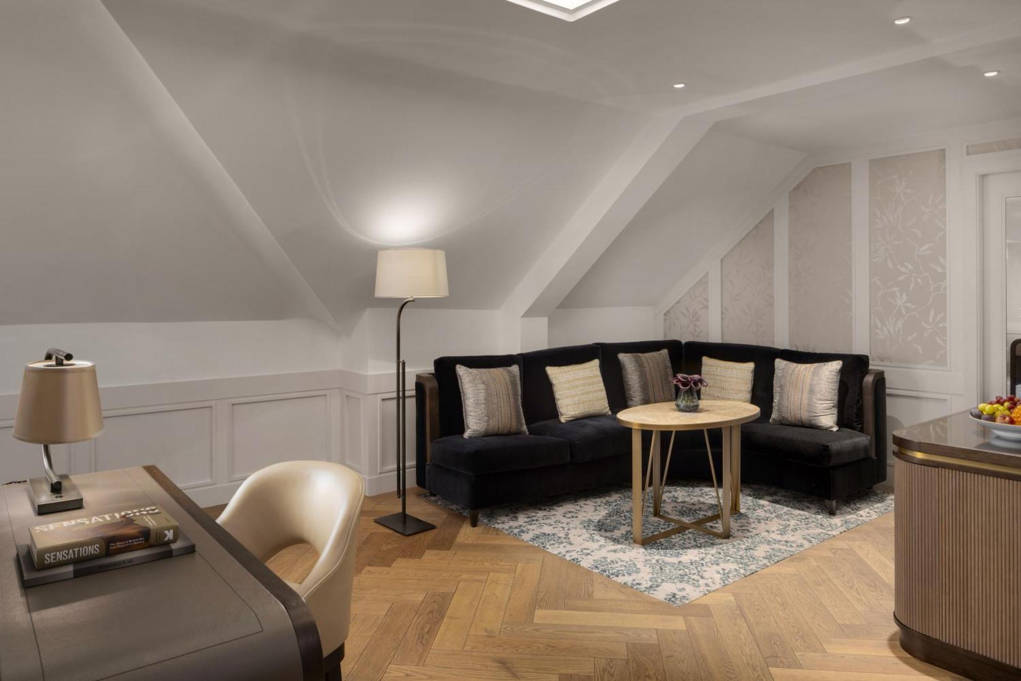 The Biltmore Mayfair Londra Esterno foto A 3D rendering of a living room